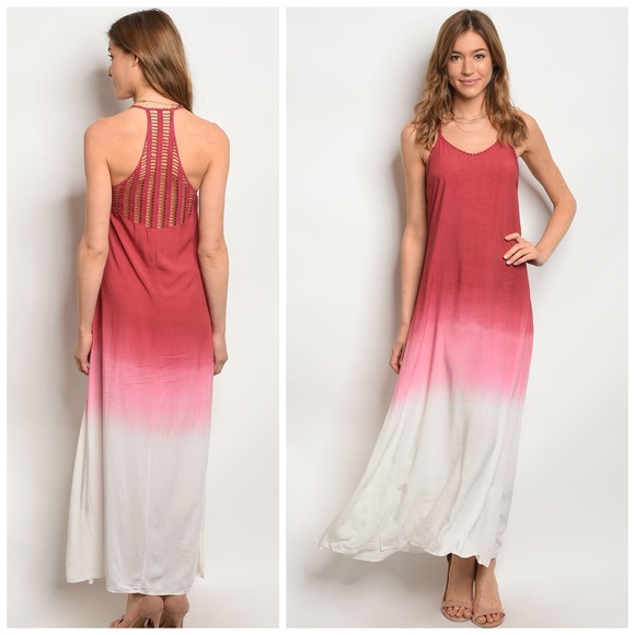 ❤️SUMMER CLEARANCE Stunning Ombré Maxi Dress - Picture 3 of 5